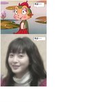 한예슬 vs 개구리 아롱이 닮은꼴 미모 <b>대결</b>! 왠지 닮았어!