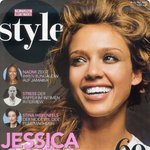 제시카알바 흰색 <b>망사</b>드레스~!