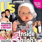 <b>us</b> weekly 표지 장식한 샤일로 첫 생일!