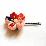 기모노 <b>원단</b>으로 만든 헤어핀