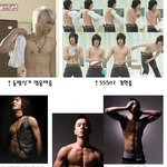 <b>누나</b>들은 즐거워! 남자 아이돌 스타들의 복근 모음~