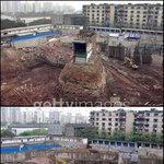 '중국판 알박기' 결국 철거
