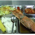 좀 많이 <b>무리</b>한 우리학교 급식 사진