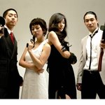 <b>문정혁</b> 한지민 신성우 윤지민...'무적의...'포스터 촬영장에서