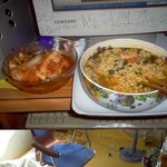 라면 다 끓었다~! 이제 먹어야지 <b>유후</b>~!