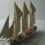 종이로 만든.. 초미니 <b>요트</b>
