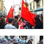 중국<b>시위대</b>에 대처법! 이탈리아 vs 한국