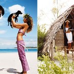 탑모델,남동생과 함께 <b>dna</b> 자체가 긴가봐!