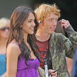 제시카알바 새영화 촬영중