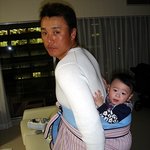 이승엽 집에서는 <b>아가</b> 업고 있어요~ 완벽한 이승엽씨