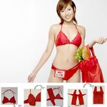 속옷이 쇼핑백이 되네~!