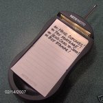 어두운 곳에서 유용한 메모패드