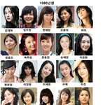 <b>확실</b>하게 정리한 女연예인 나이분류! 80~92년생까지!