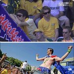 어제 그 난리<b>법석</b> 속에서도 찾아낸 호주 응원단의 훈남들..