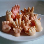 진정한 핸드soap-손모양의 <b>비누</b>