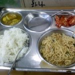 급식에 라면 나온게 자랑;