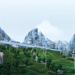 중국거대프로젝트-매직 <b>마운틴</b>(마법의산)장북지구 계획
