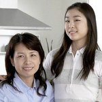 김연아 엄마와 함께 <b>디오스</b> 광고 촬영!