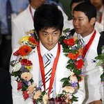 올림픽 <b>대표팀</b> 환영축제 참석한 <b>대표팀</b> 선수들^^