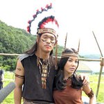 엄정화, 인디언 <b>처녀</b>로 변신하니 더 어려보이네