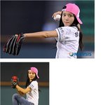 시구하는 정시아! 눈에서 불꽃 <b>파바박</b>~!ㅋㅋ