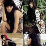 스모키화장에 호피<b>무늬</b> 원피스, 새로운 김선아~