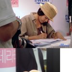 <b>팬</b>사인회 <b>온</b> 손예진, 논에 모심다가 나왔나여?