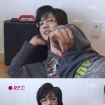 미친미모 ss501 김현중, <b>투명</b>뿔테낀 모습 캡쳐