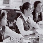 문근영 졸업앨범 속 <b>흑백</b>사진