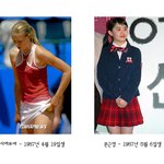 <b>사라</b>포바와 문근영 동갑~!!