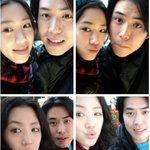 최근 <b>려원</b> 친오빠와 함께 찍은 셀카