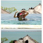 원기준(영포왕자)의 신혼여행 <b>밀림</b> 수영장에서..