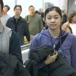 <b>도쿄</b>에 도착한 김연아 선수