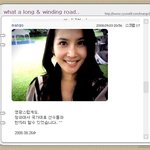 청와대 <b>놀러</b>가서 신난 조여정! 홈피에 직접 올린 셀카