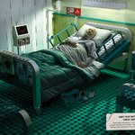 레고로 만든 병실에 숨겨진 뜻은?