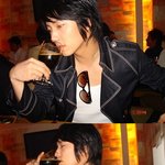 이준기 싸이에 금방 올라온 <b>설정</b>샷~!! 눈에서 레이저가~