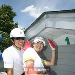 사랑의 집짓기하는 유호정-<b>이재룡</b> 부부! 다정해보이네