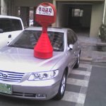 <b>김여사</b>님의 주차.. ㅋㅋ