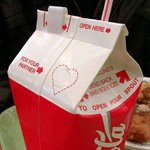 대략 이쁜 <b>코카</b>콜라 종이팩