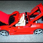 은근히 <b>디테일</b>~ 빨간 레고 페라리 f430 spider