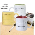 메모를 할 <b>수</b> 있는 머그<b>컵</b>