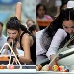 얼짱 당구소녀 차<b>유림</b> vs 흑거미 포켓볼 여왕 자넷리