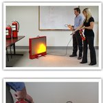 레이져를 이용한 디지털 화재 훈련!