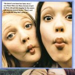 <b>드류</b>베리모어와 제시카알바 귀여운 화보