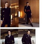 에어프랑스 스튜어디스의 <b>승무원복</b>~심플하면서 우아한매력