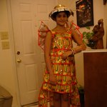 라면 봉지로 만든 드레스