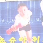 강은비 휘트니스 모델 <b>아령</b>들고 ㅋ