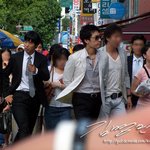 길거리 김명민,김태우,<b>유준상</b> 직찍~!! 장준혁 포스ㄷㄷㄷ