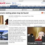 모나리자 실제 모델 <b>피렌체</b>에 묻혀있다?