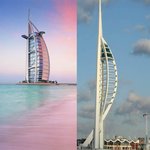 닮은꼴 <b>버즈</b>알아랍호텔vs spinnakertower